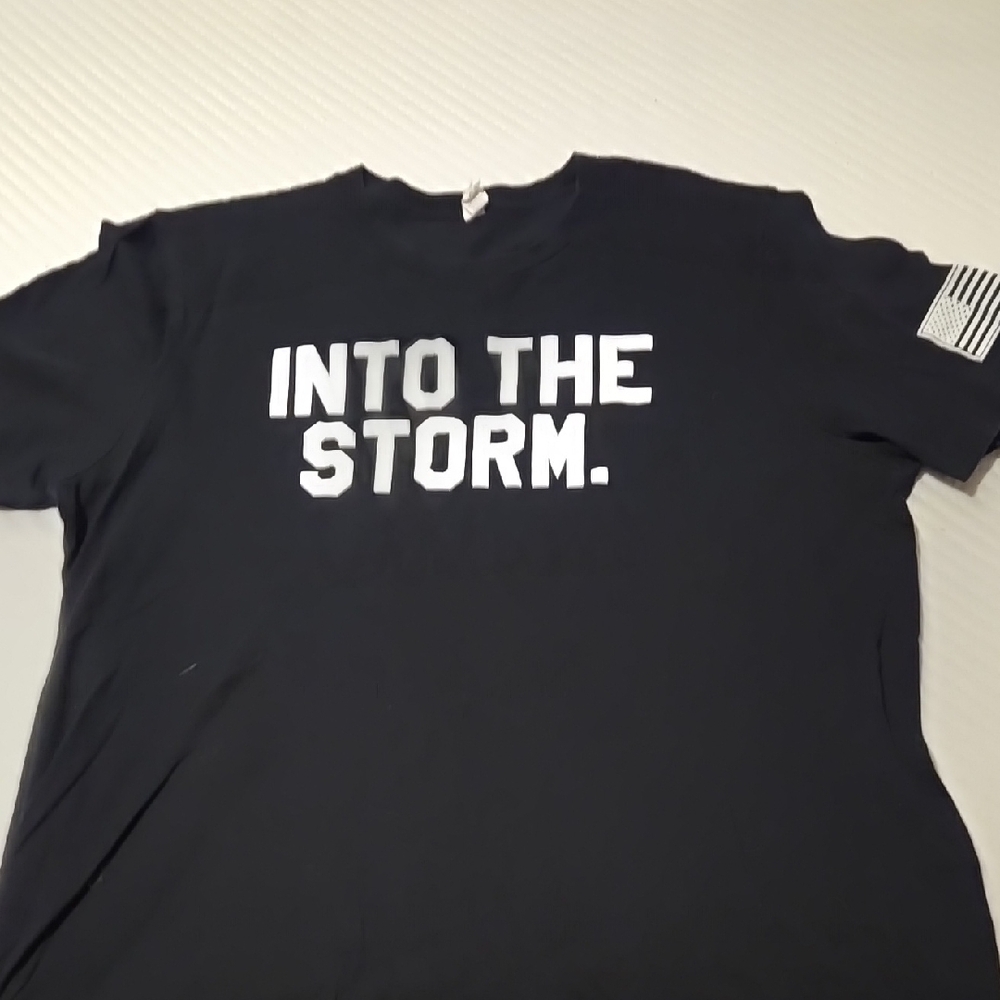 "Into The Storm" Black T-Shirt